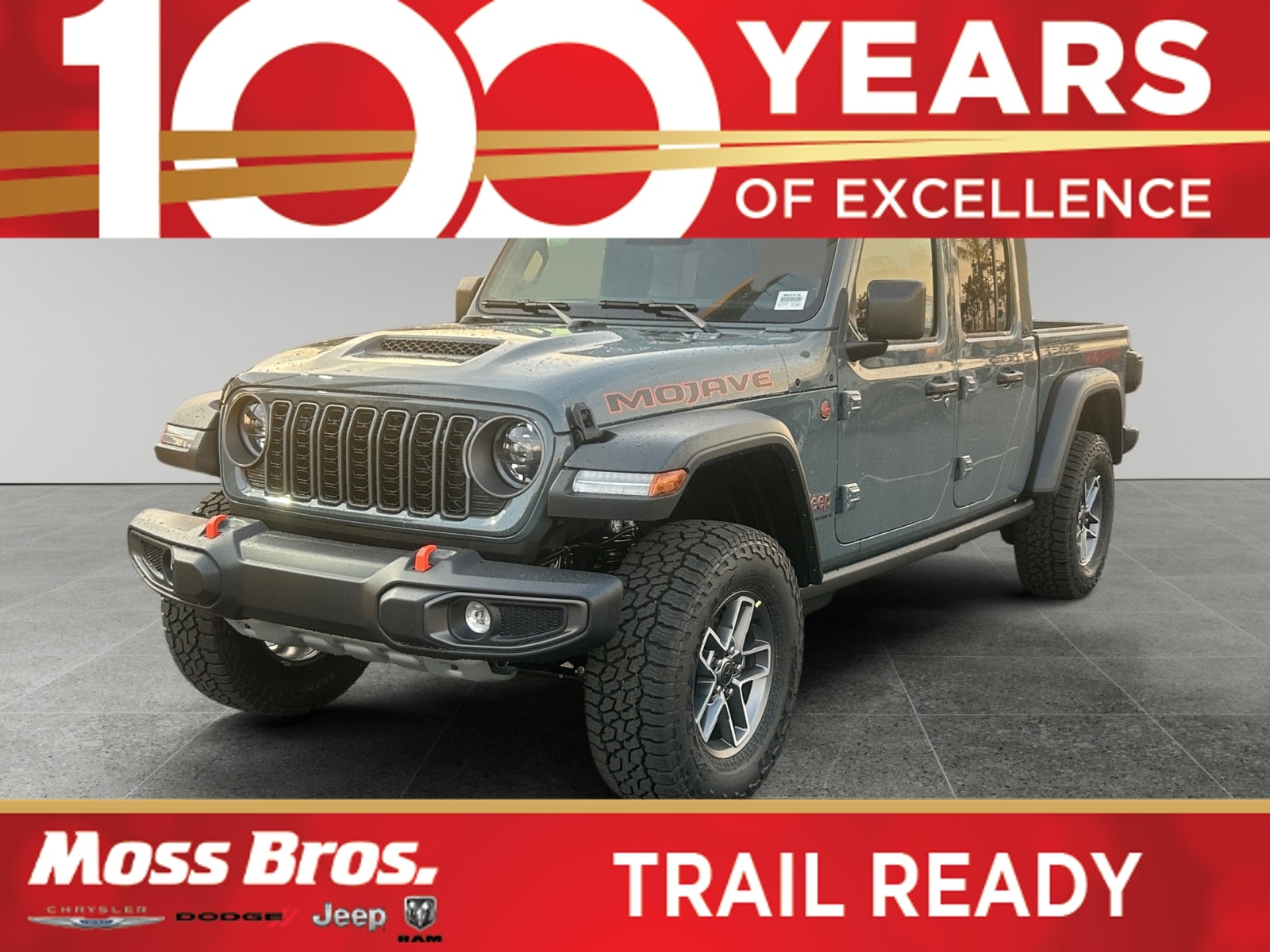 Anvil 2026 Jeep Gladiator Pickup Truck Four-Wheel Drive 8-Speed Automatic