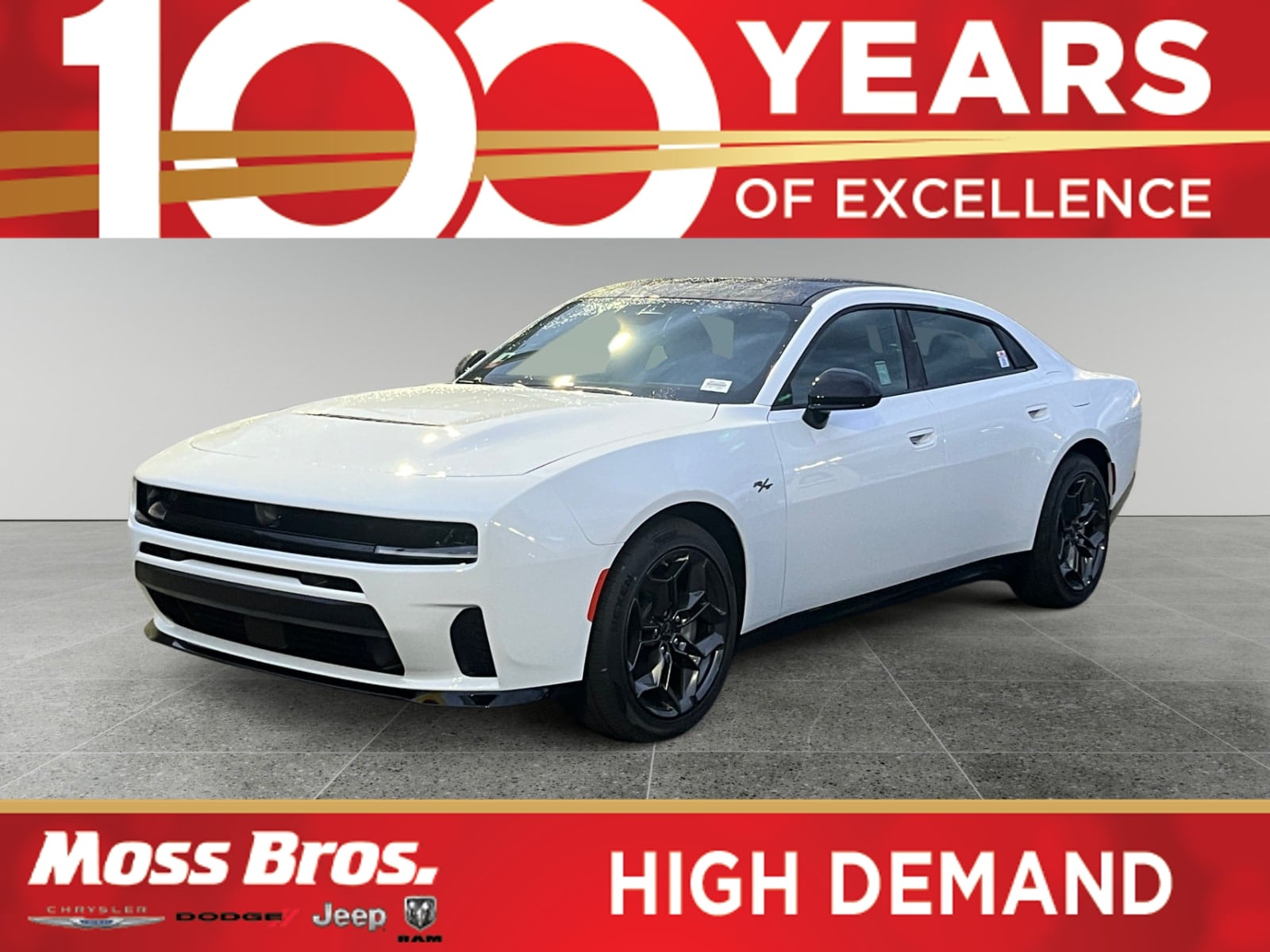 White Knuckle 2026 Dodge Charger Sedan All-Wheel Drive Automatic