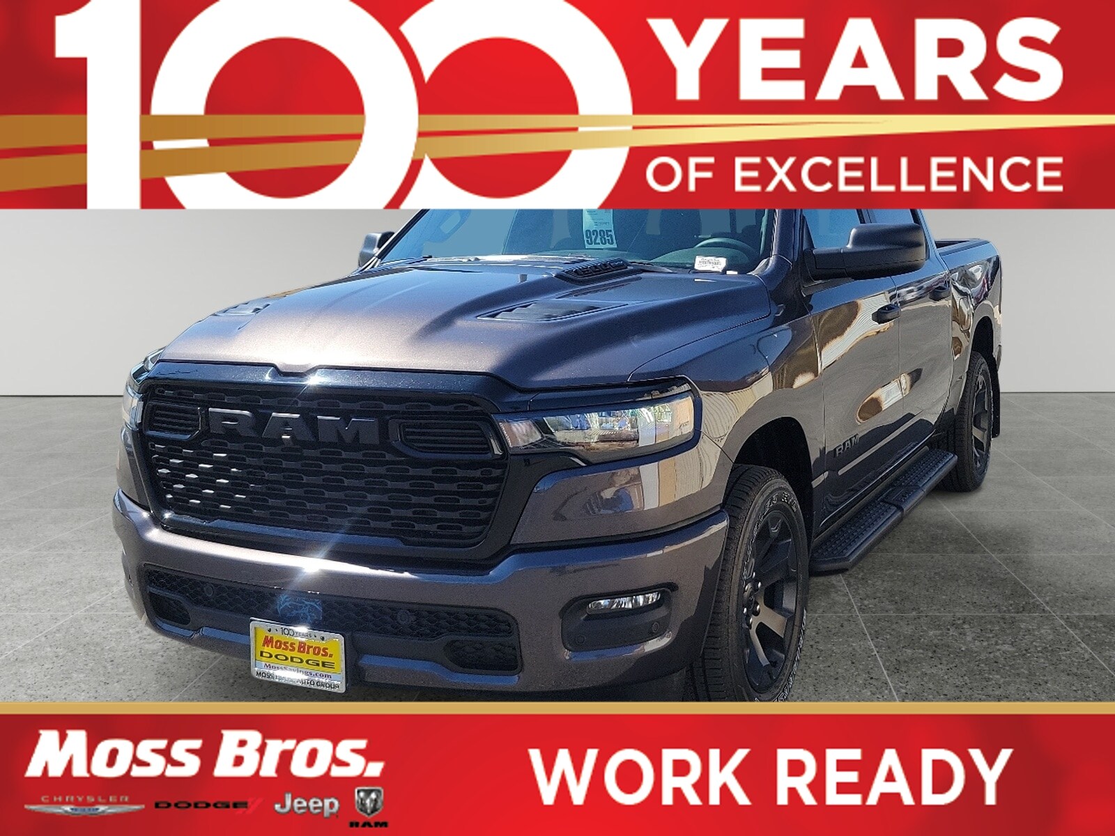 Granite Crystal 2026 RAM 1500 Pickup Truck Four-Wheel Drive Automatic