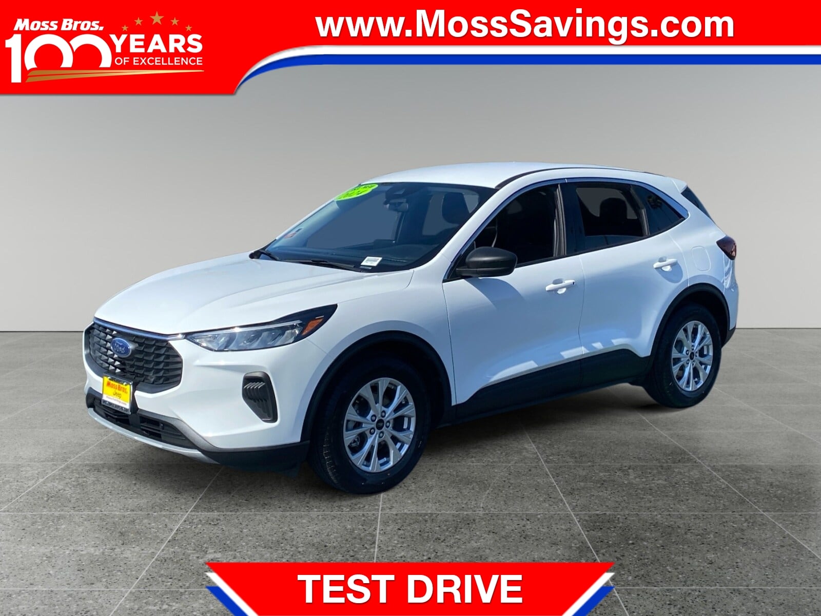 Oxford White 2024 Ford Escape SUV / Crossover Front-Wheel Drive Automatic