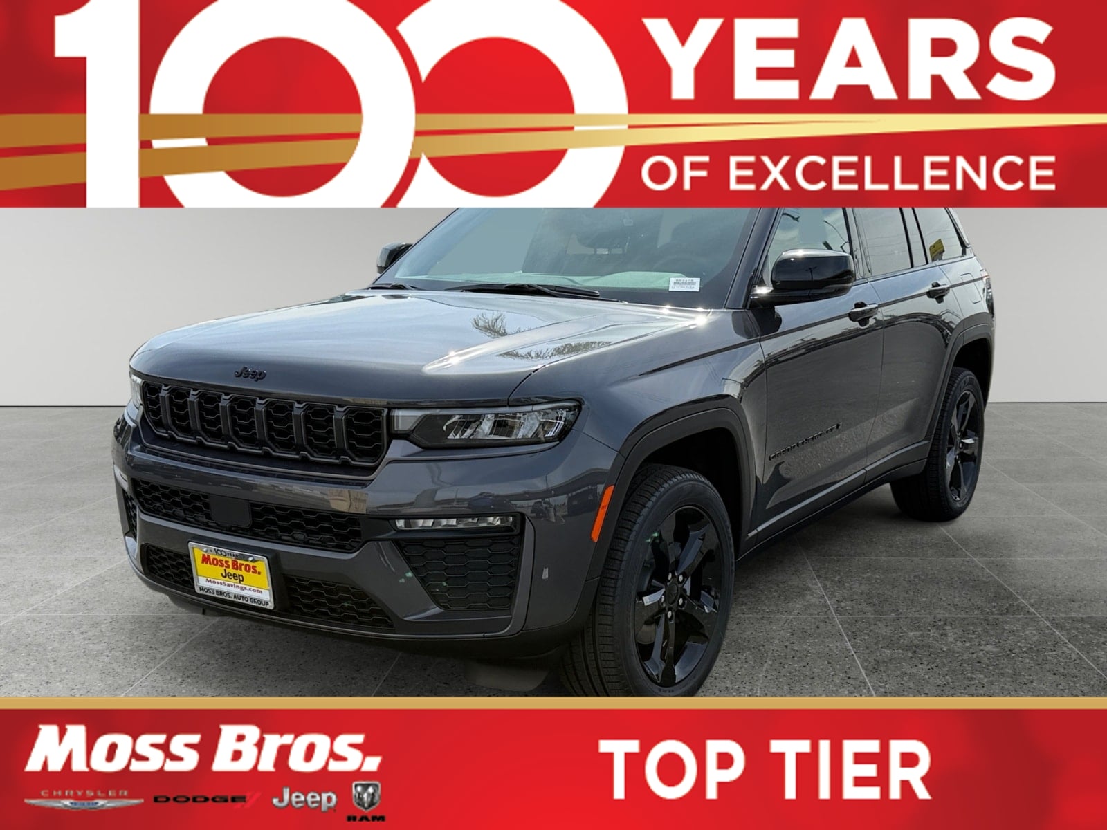 Baltic Gray 2026 Jeep Grand Cherokee SUV / Crossover Four-Wheel Drive Automatic