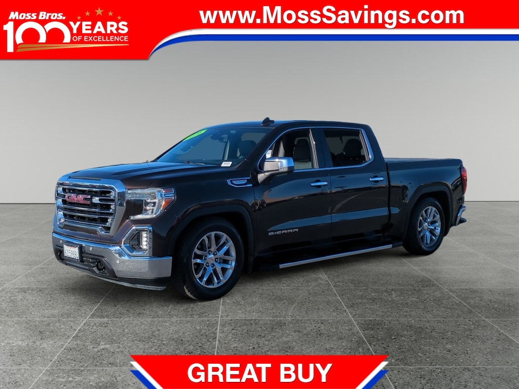 Used 2019 GMC Sierra 1500 SLT Truck Crew Cab