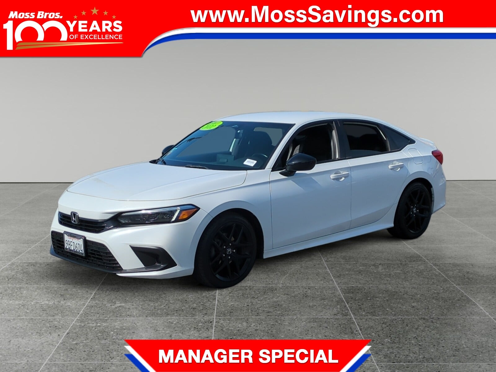 2022 Honda Civic Sport