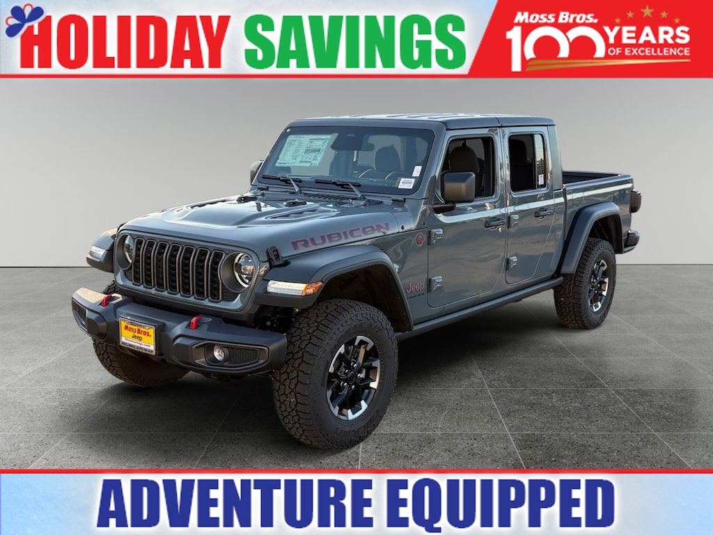 New 2026 Jeep Gladiator Rubicon Pickup