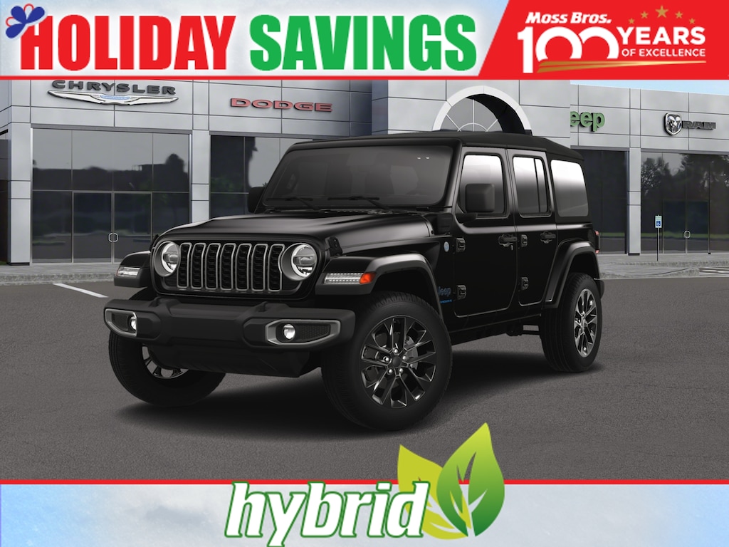 New 2025 Jeep Wrangler 4xe Sahara Sport Utility