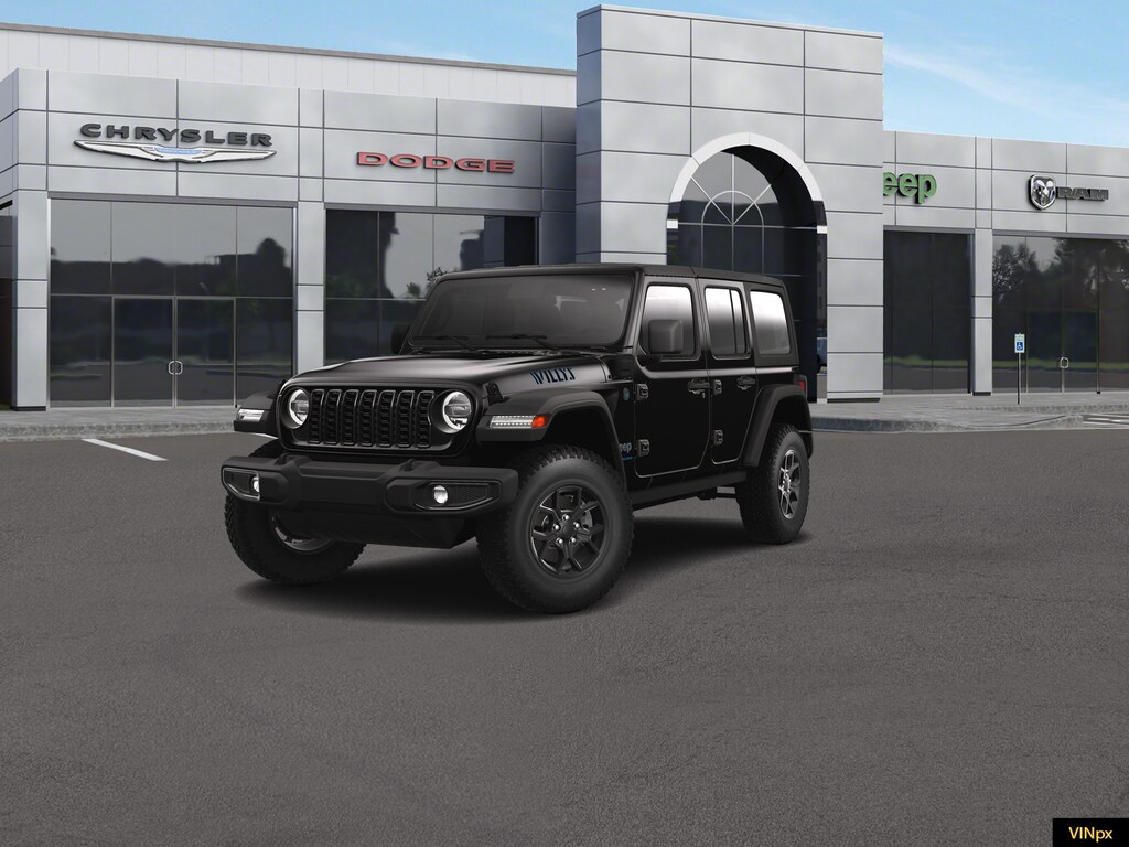 New 2025 Jeep Wrangler 4xe 4DOOR WILLYS For Sale Riverside CA Moss