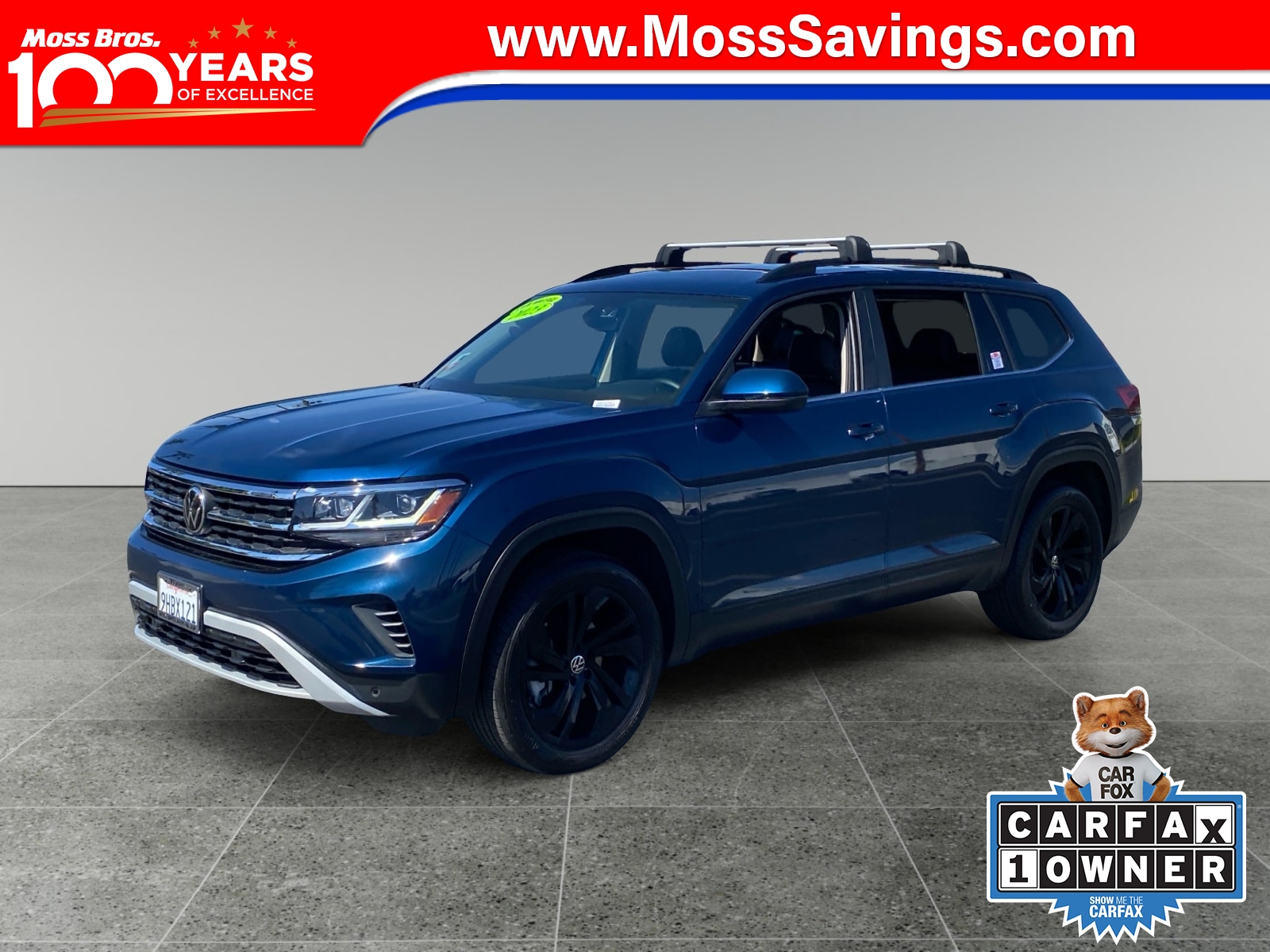 2023 Volkswagen Atlas 3.6L V6 SE w/Technology — photo 1 of 2