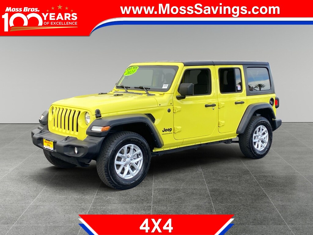 Used 2023 Jeep Wrangler 4-DOOR SPORT 4X4 SUV