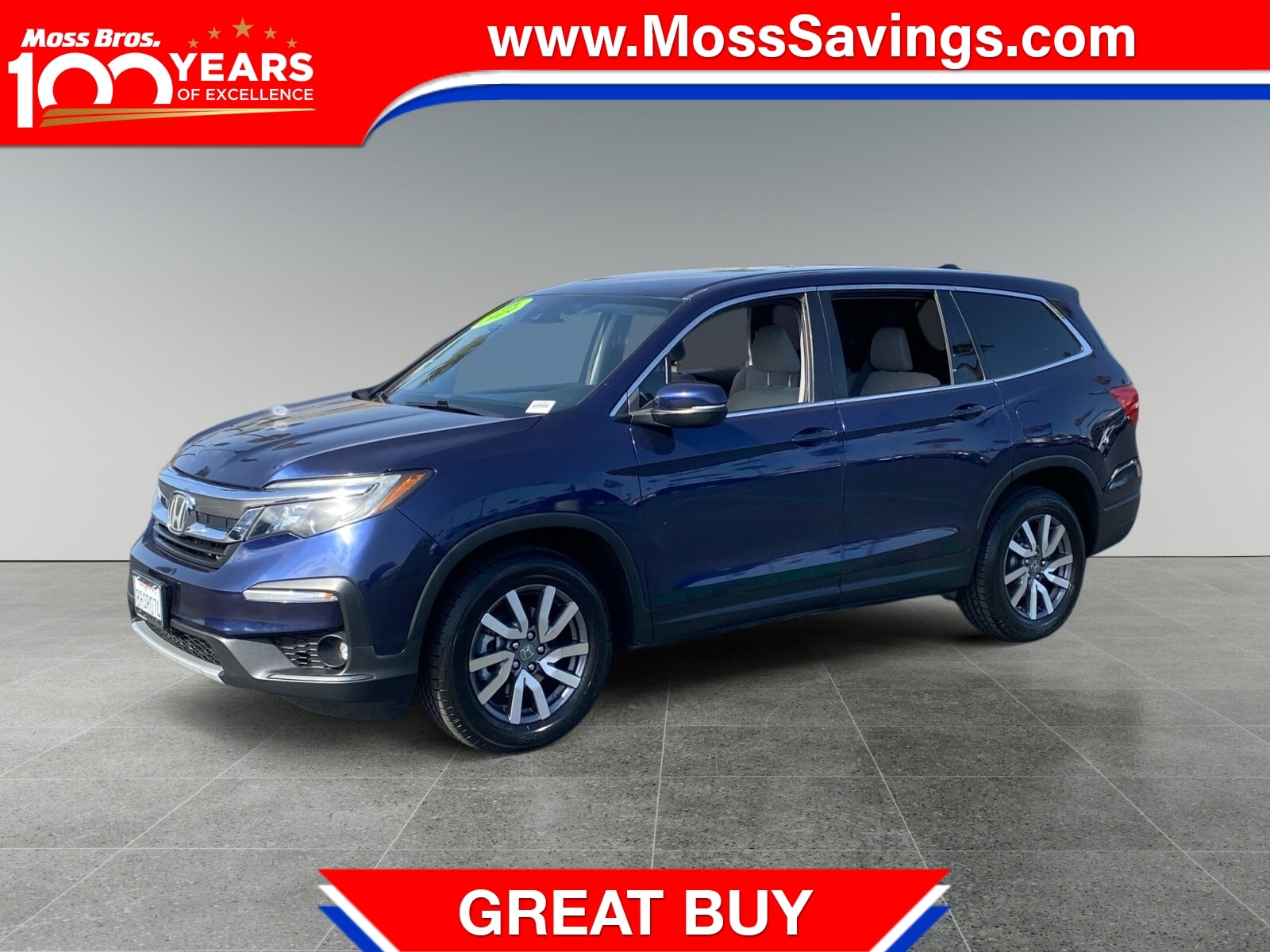 2019 Honda Pilot 4WD EX's photo