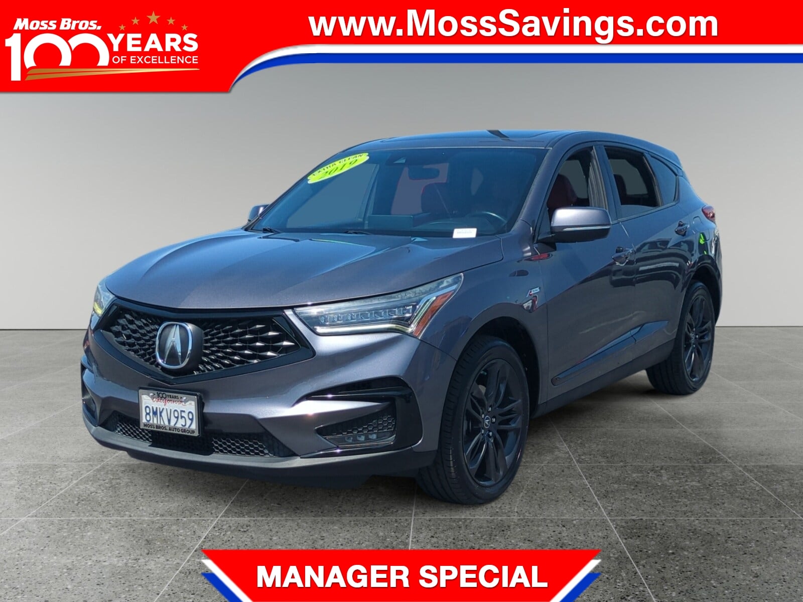 2019 Acura RDX A-Spec Package