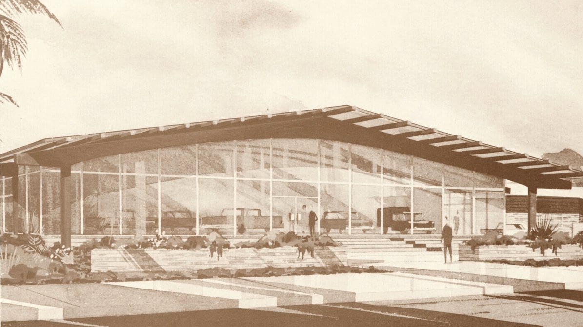 First Moss Bros. dealership in Blythe, California