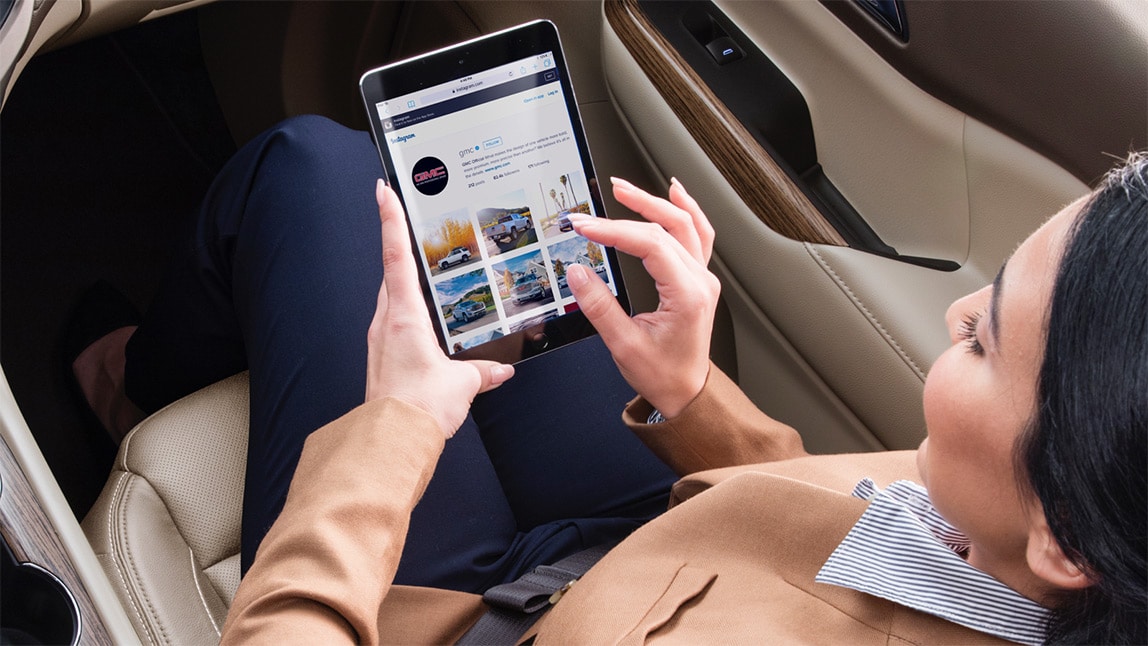 Buick and GMC in-vehicle data