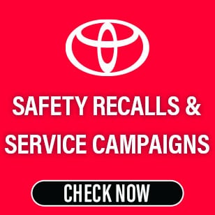 Safety Recalls and Service Campaigns. Check now