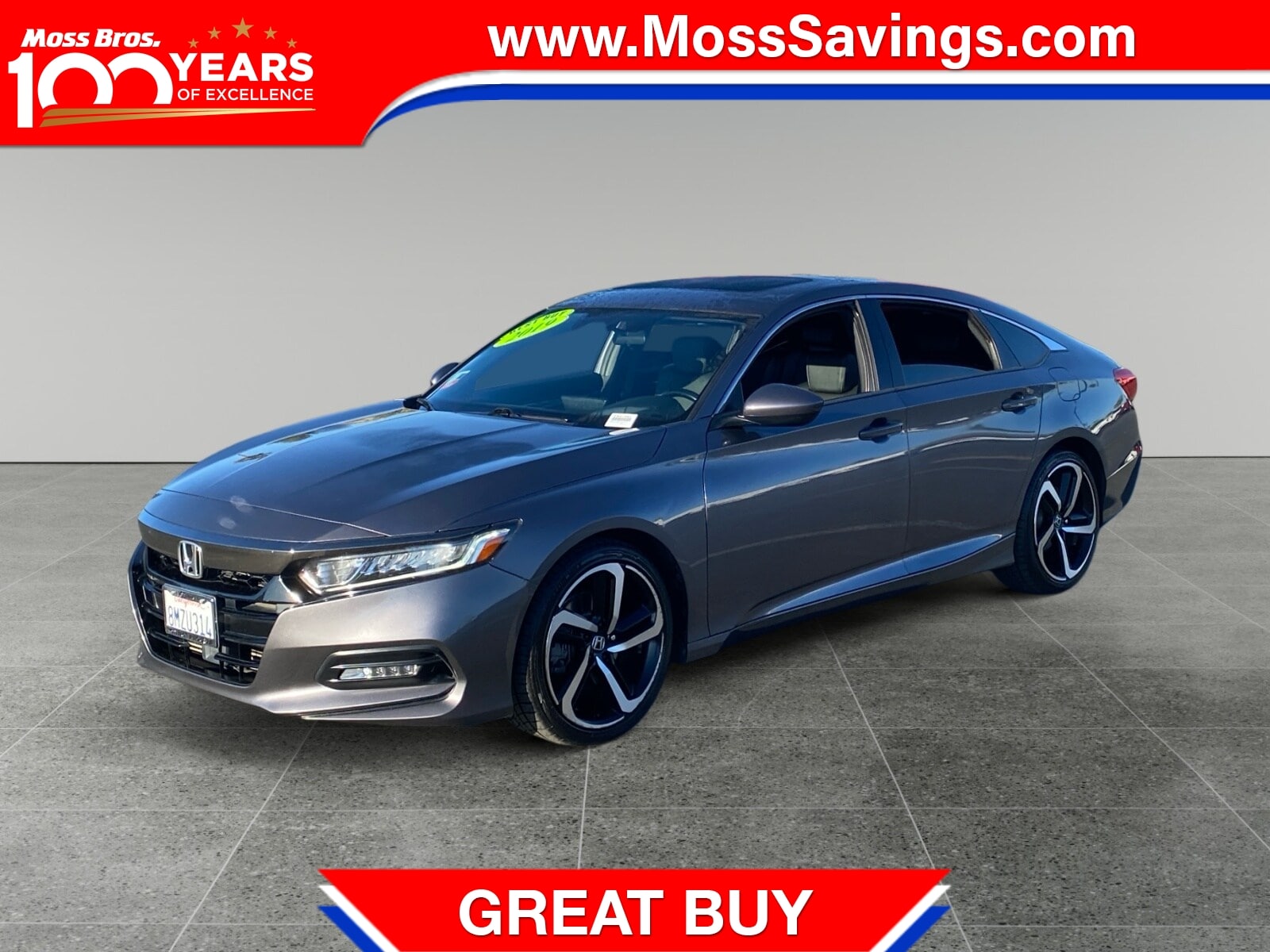 2019 Honda Accord 2.0T Sport FWD