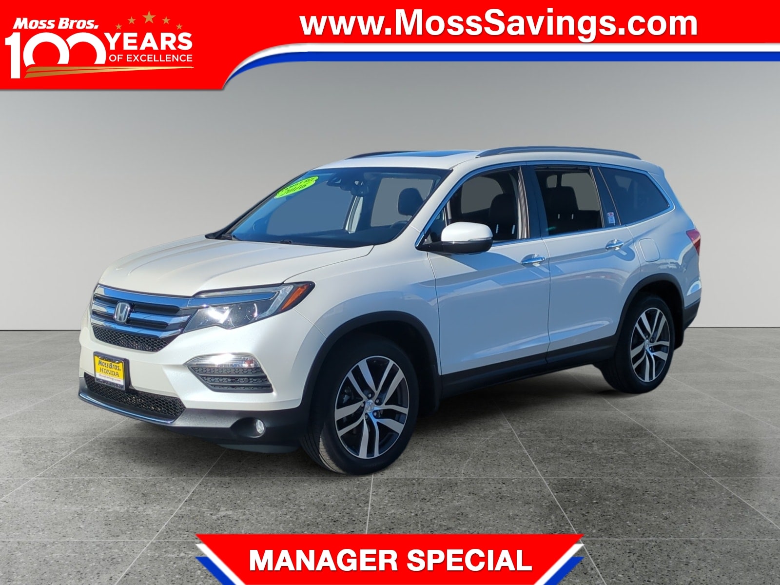 2016 Honda Pilot Elite