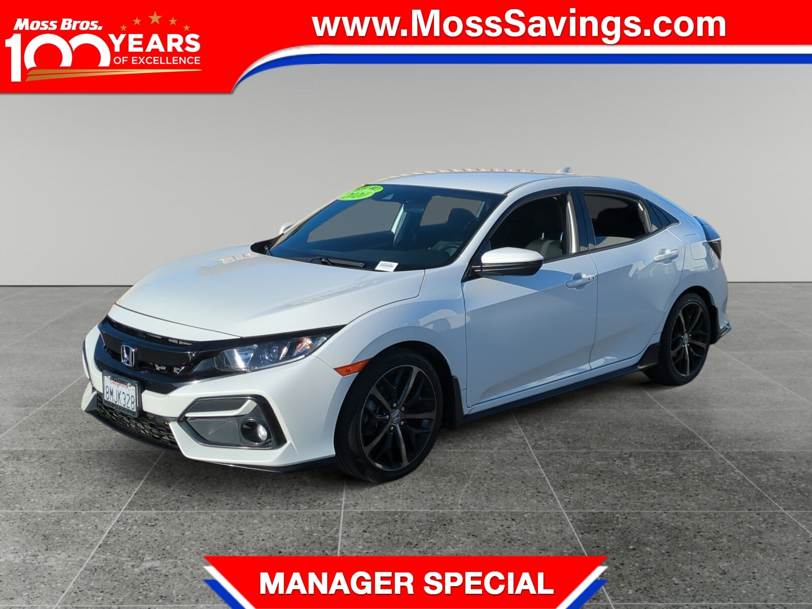 2020 Honda Civic Hatchback Sport
