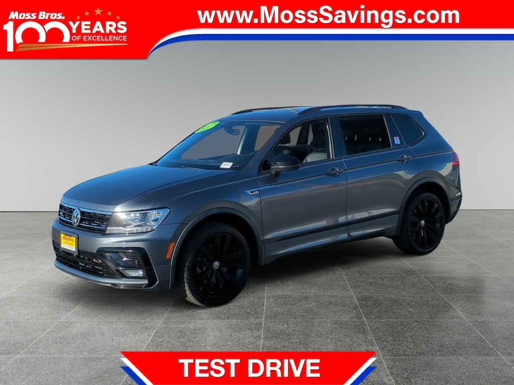 Used 2021 Volkswagen Tiguan 2.0T SE R-Line Black SUV