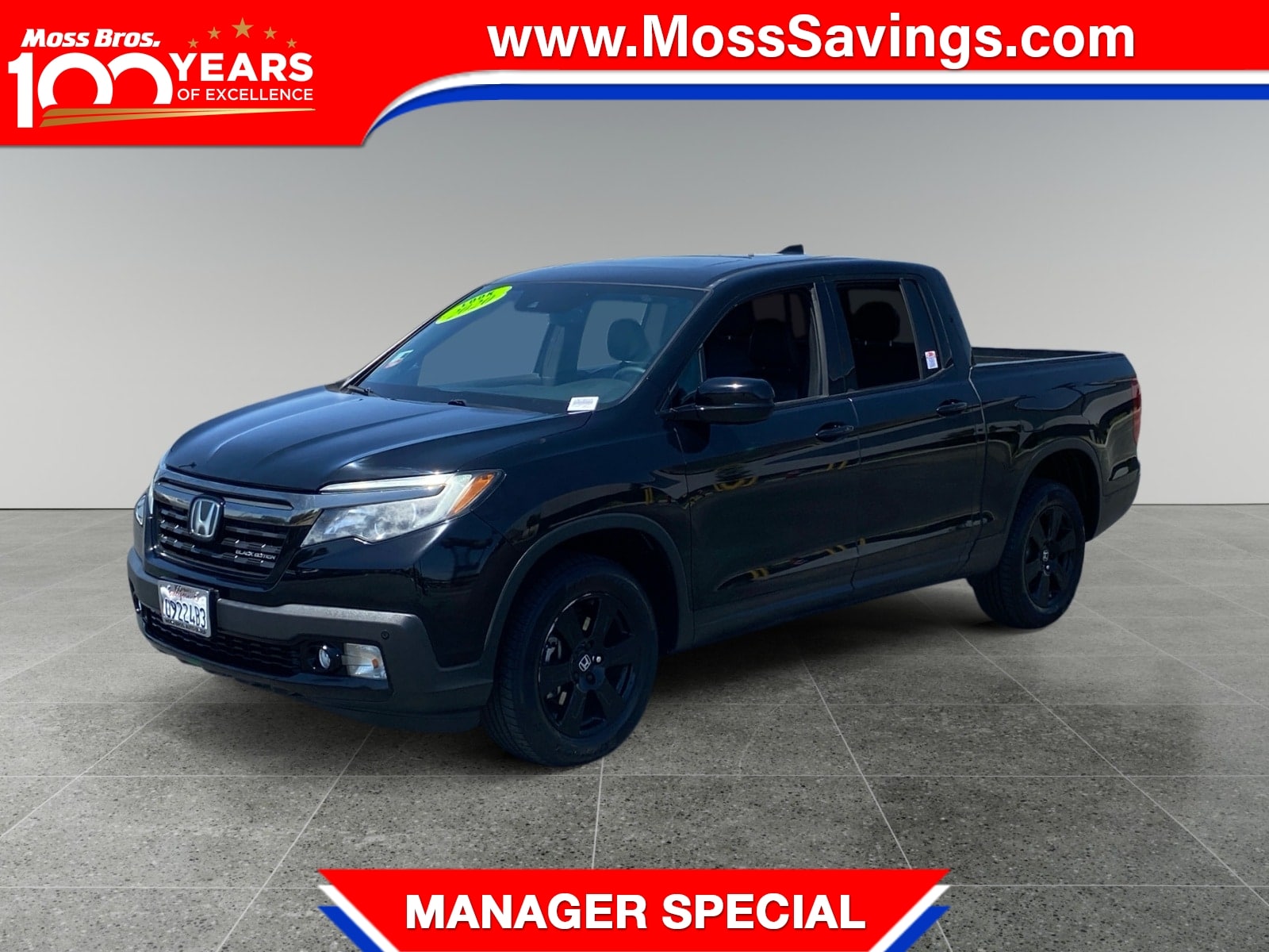 2020 Honda Ridgeline Black Edition AWD