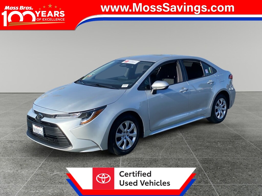 Certified 2025 Toyota Corolla LE Sedan