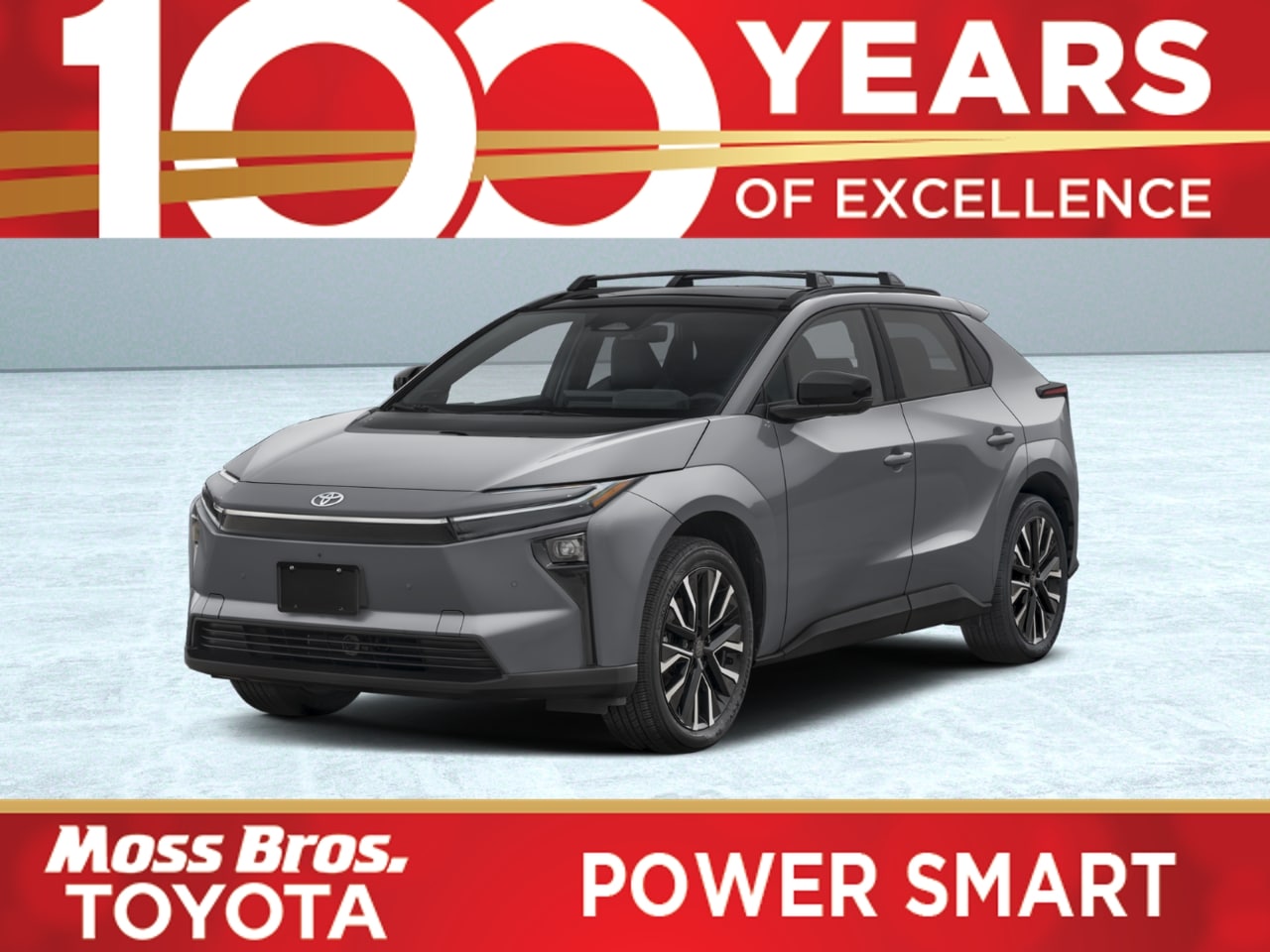Heavy Metal with Midnight Black Metallic roof 2026 Toyota bZ SUV / Crossover Front-Wheel Drive 1-Speed Automatic