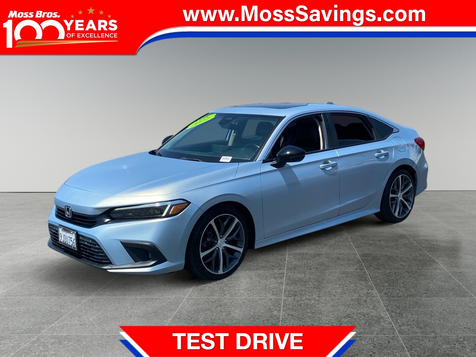 2022 Honda Civic Touring CVT's photo