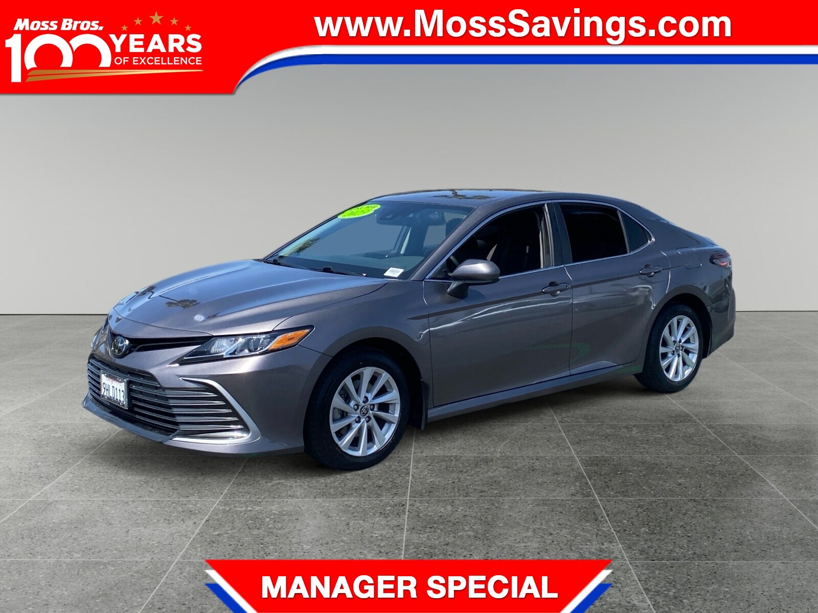 Predawn Gray Mica 2023 Toyota Camry LE FWD Sedan Front-Wheel Drive Automatic