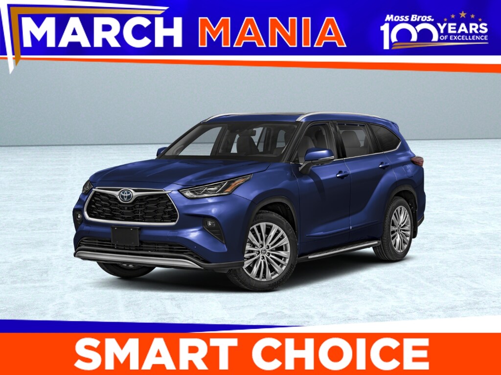 New 2026 Toyota Highlander Hybrid Platinum SUV