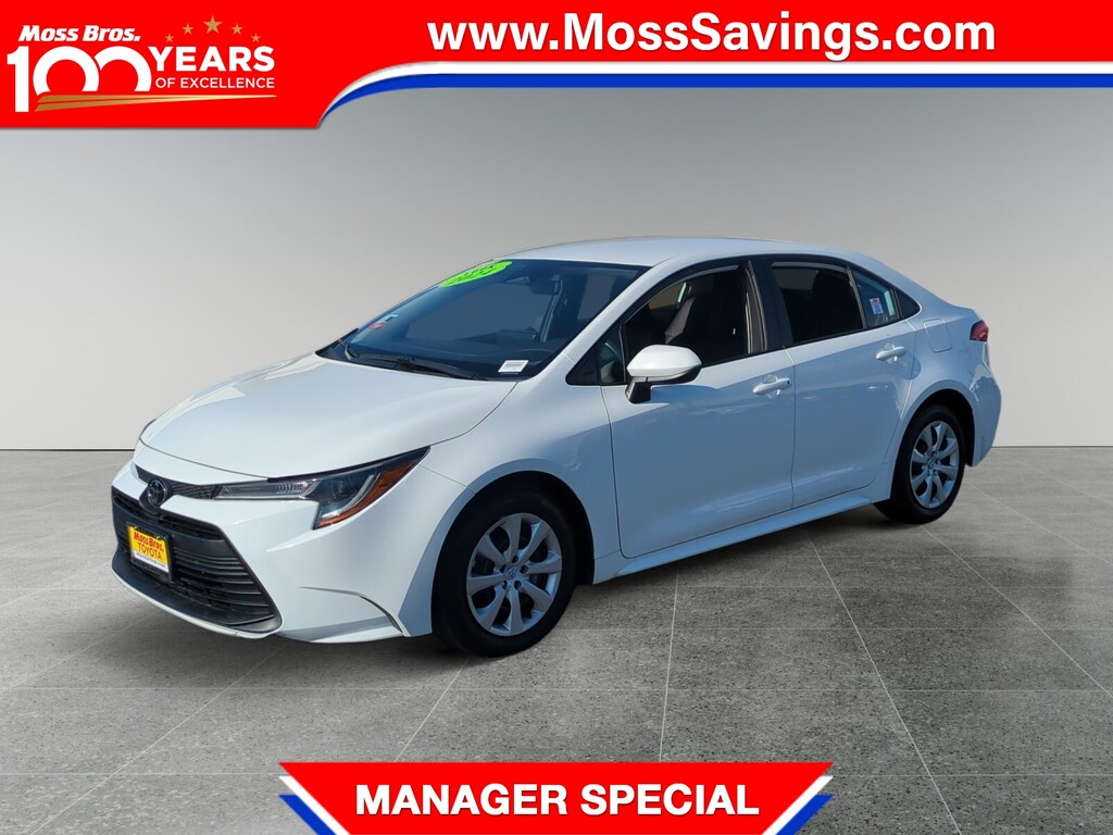 Used 2024 Toyota Corolla LE Sedan