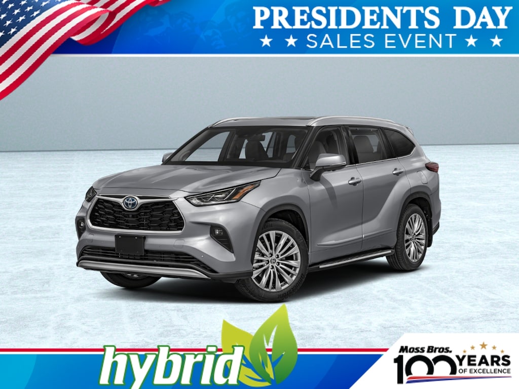 New 2026 Toyota Highlander Hybrid Platinum SUV