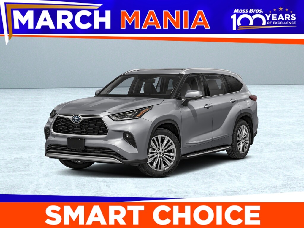 New 2026 Toyota Highlander Hybrid Platinum SUV