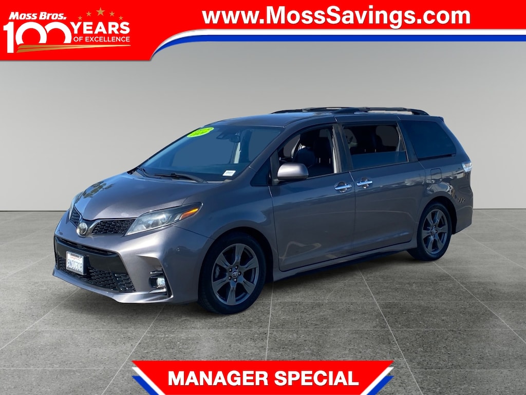 Used 2020 Toyota Sienna SE Van