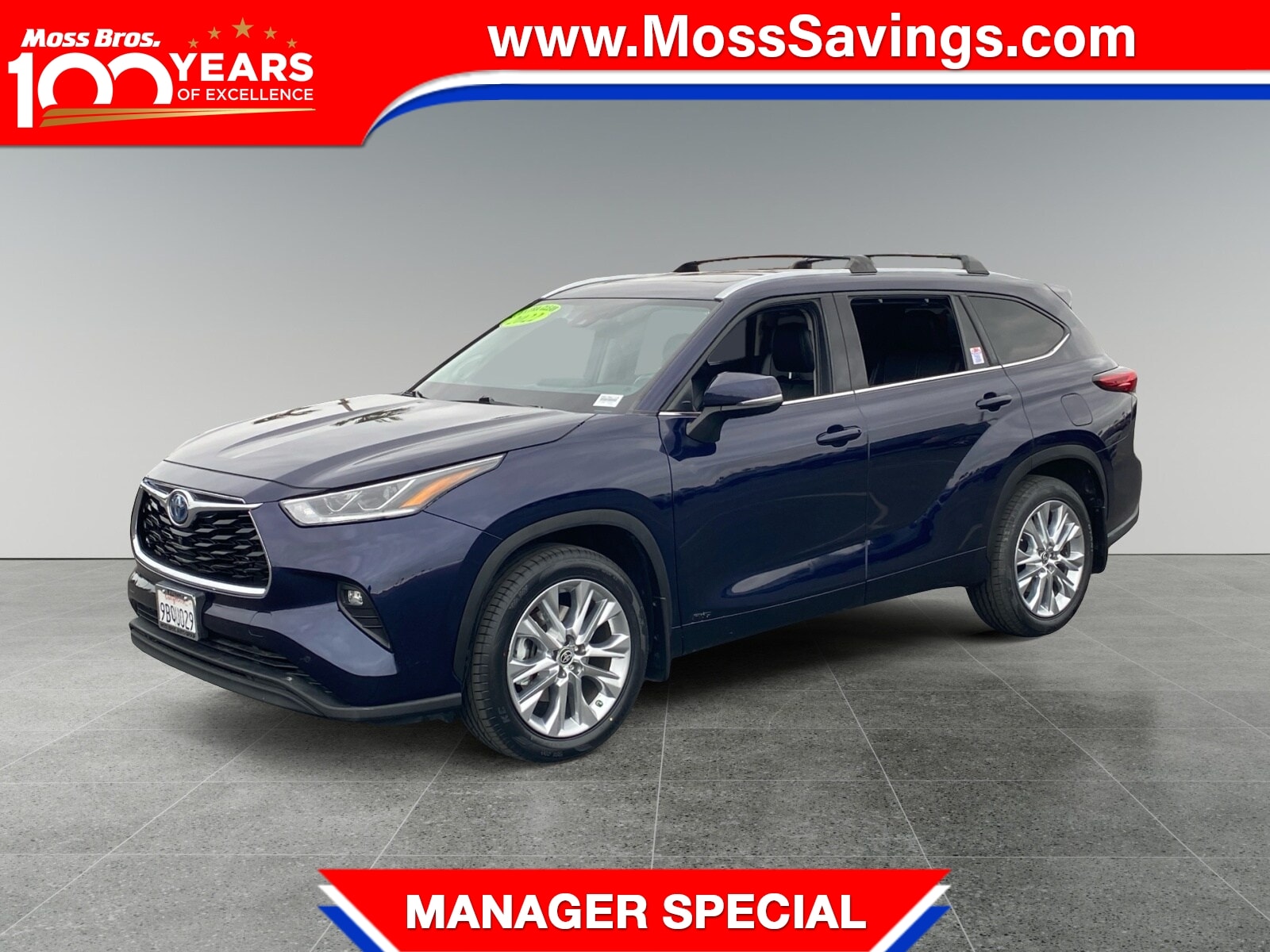 2022 Toyota Highlander Hybrid SUV 