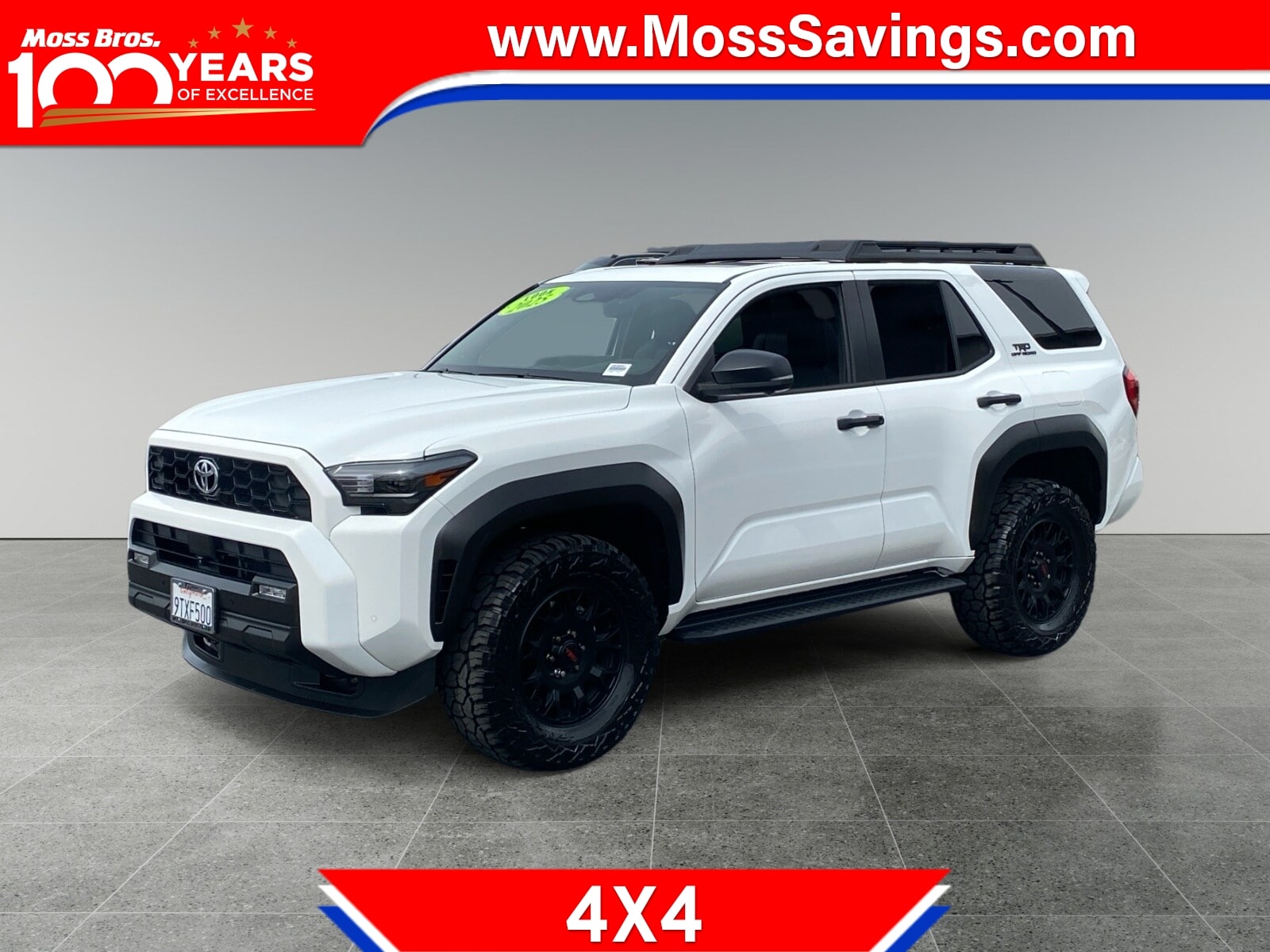 Ice Cap 2025 Toyota 4Runner TRD Off-Road Premium 4WD SUV / Crossover Four-Wheel Drive Automatic