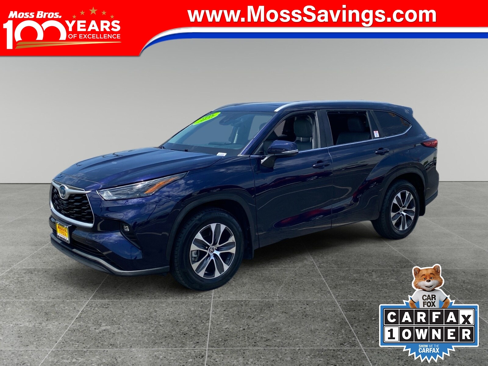 2023 Toyota Highlander Hybrid SUV 