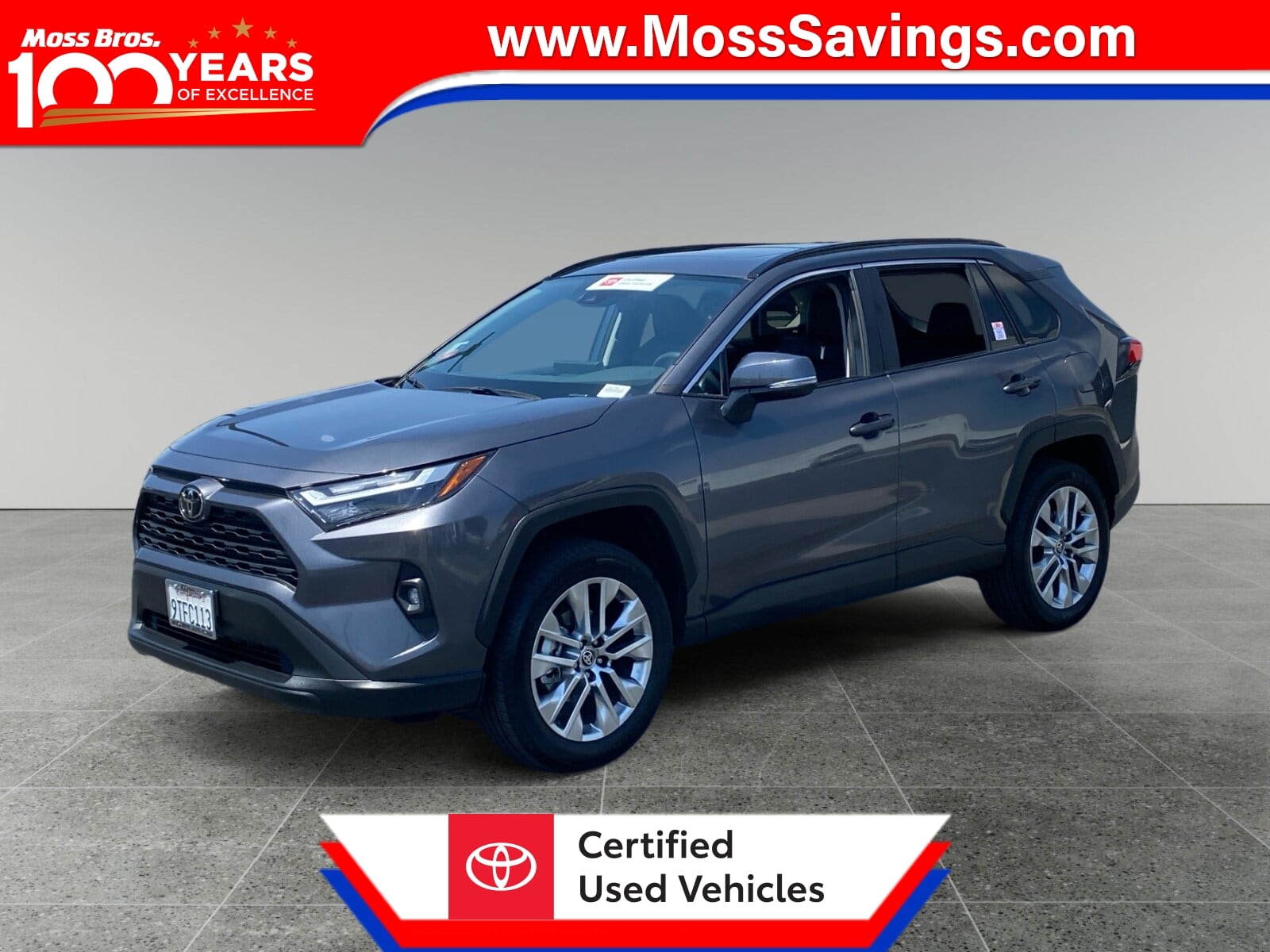 Magnetic Gray 2025 Toyota RAV4 SUV / Crossover Front-Wheel Drive Automatic