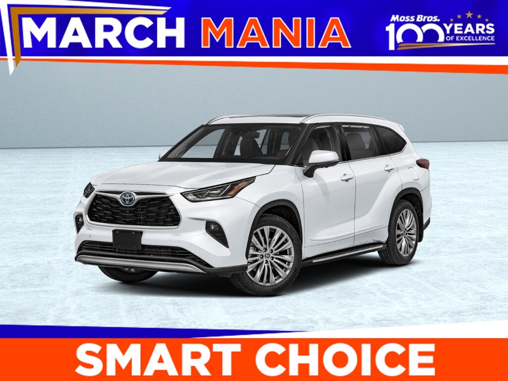 New 2026 Toyota Highlander Hybrid Platinum SUV