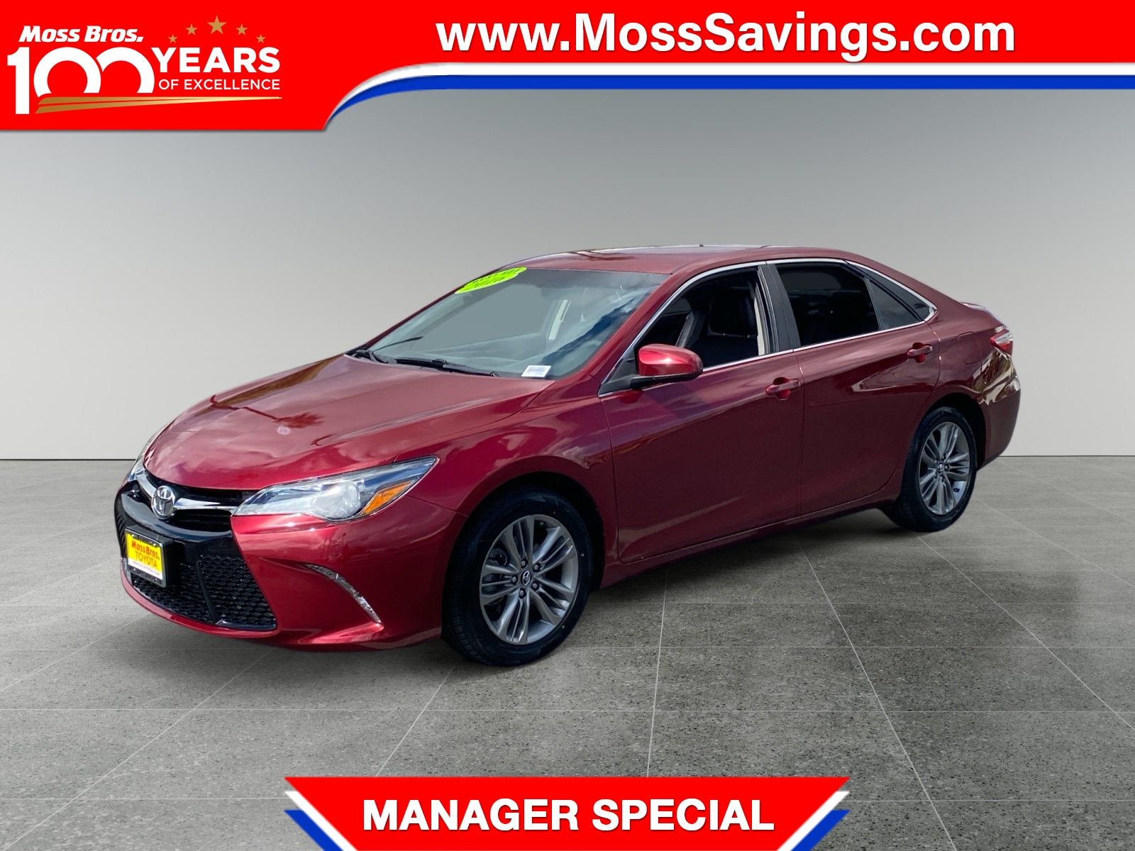 2016 Toyota Camry Sedan 