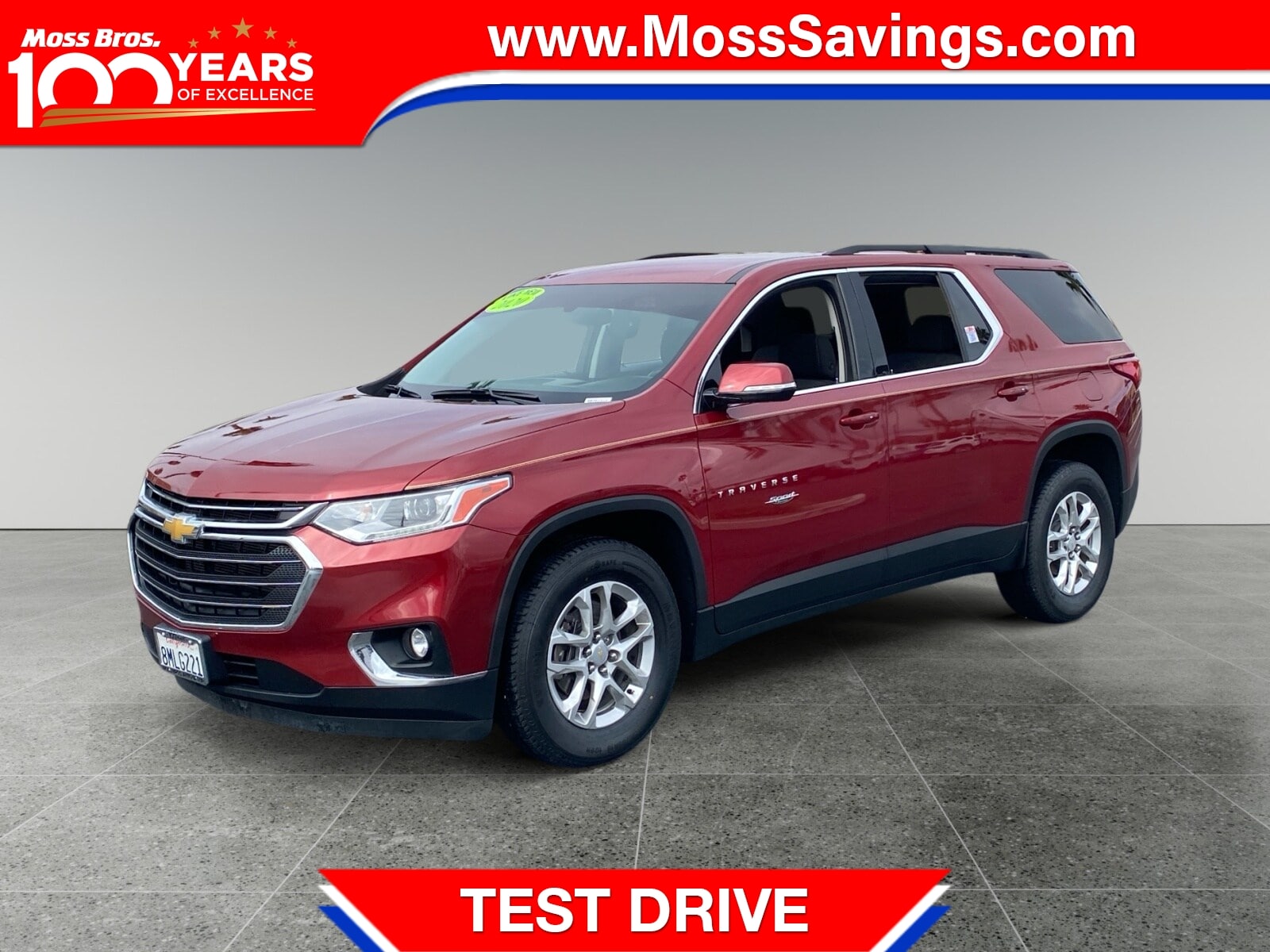 2020 Chevrolet Traverse LT photo 1