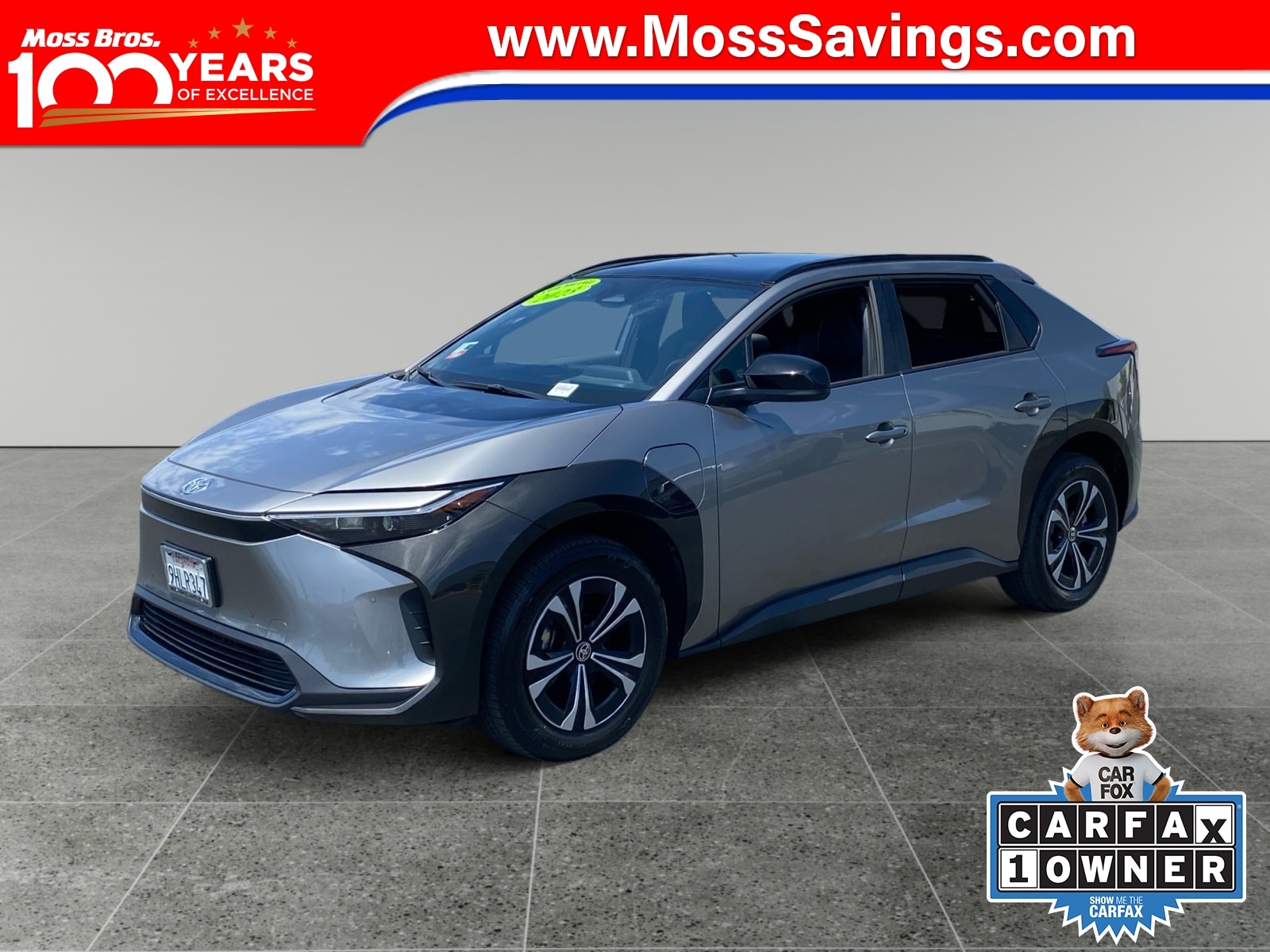 Used 2023 Toyota bZ4X XLE with VIN JTMAAAAA8PA016918 for sale in Moreno Valley, CA