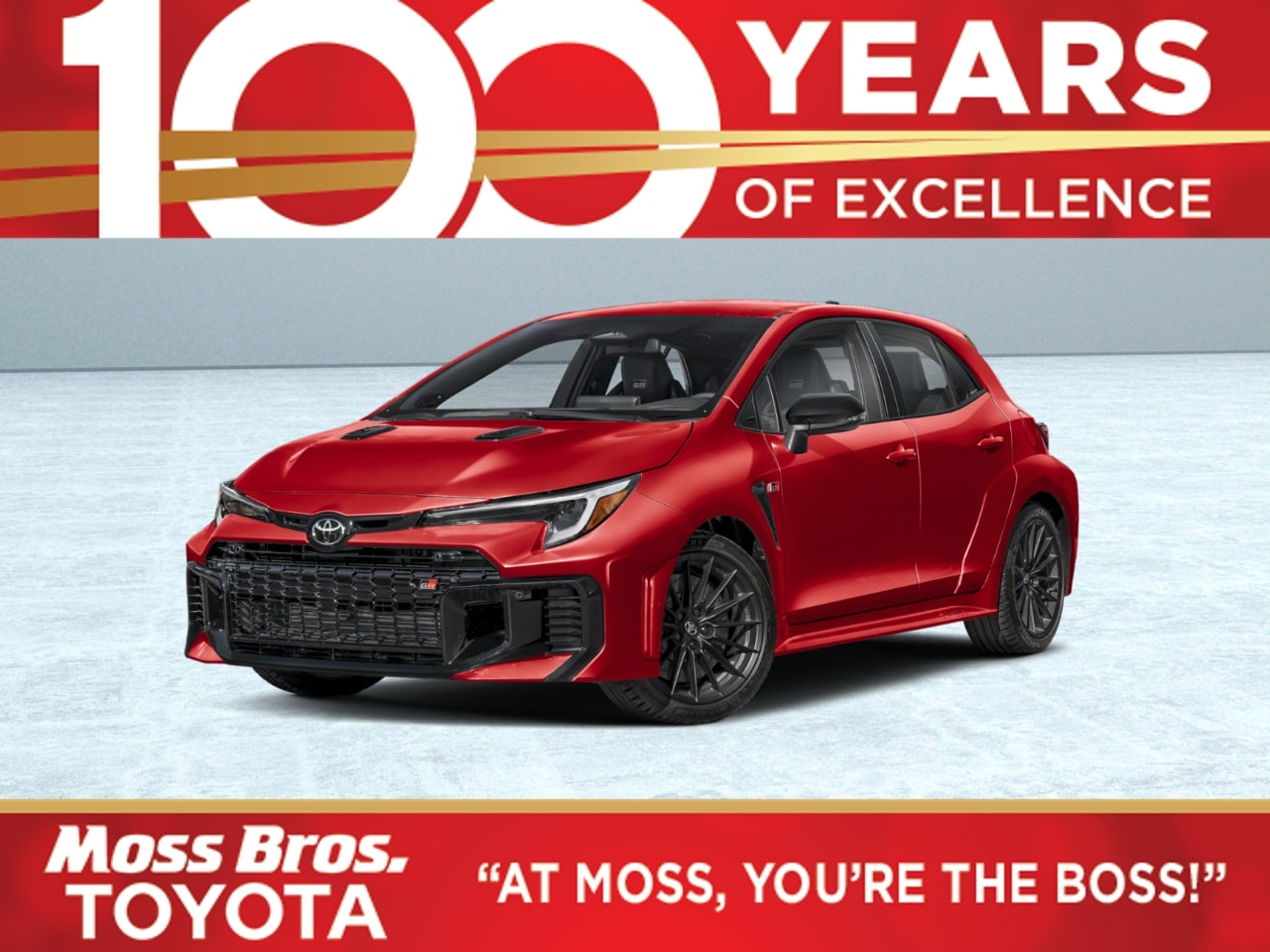 Supersonic Red 2026 Toyota GR Corolla Hatchback All-Wheel Drive 6-Speed Manual