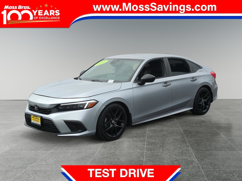 Used 2022 Honda Civic SPORT Sedan