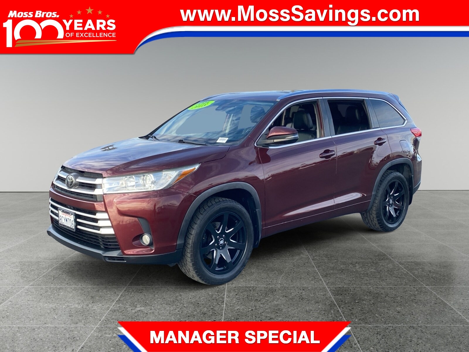 2018 Toyota Highlander SUV 