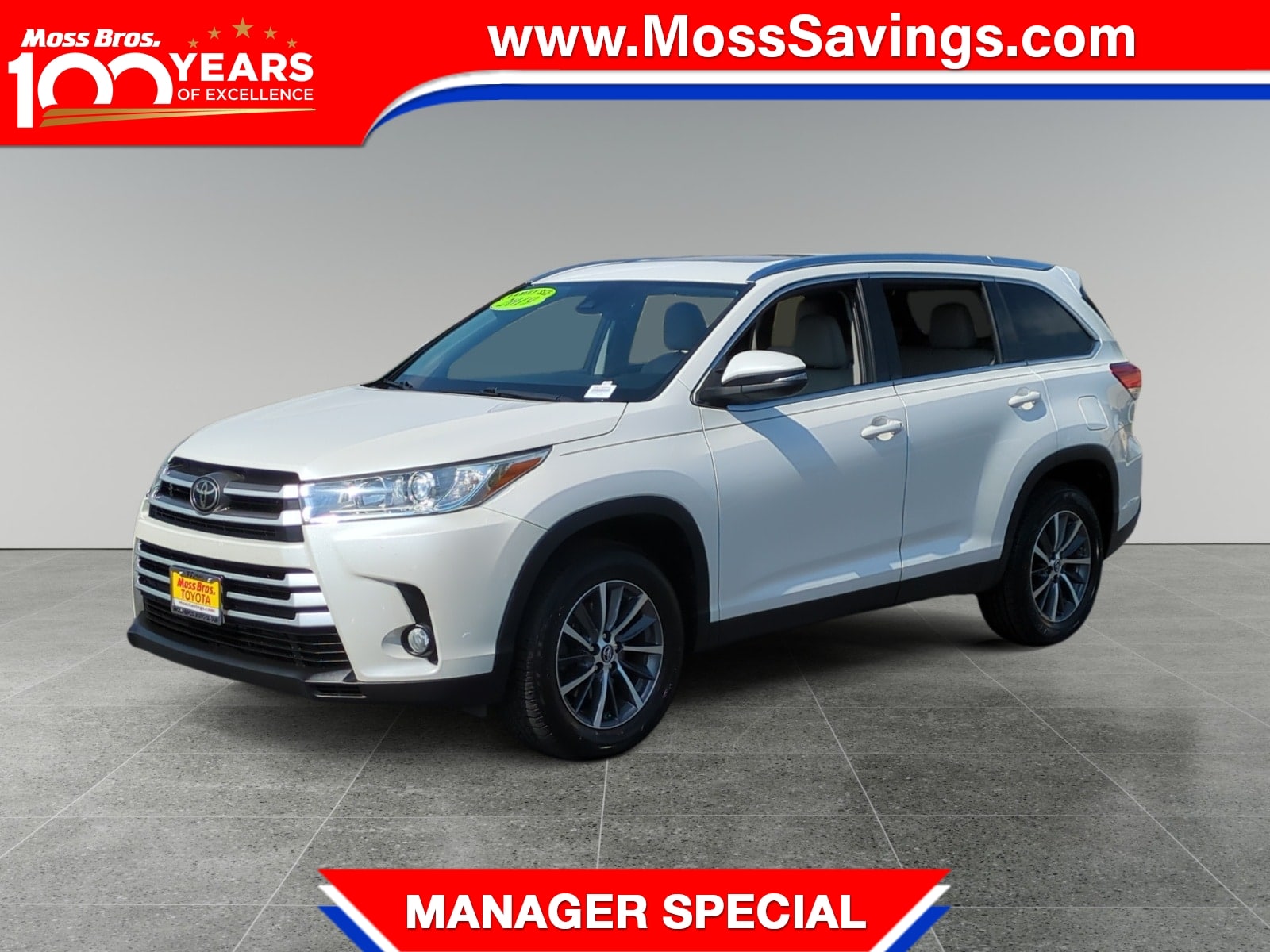 2019 Toyota Highlander SUV 