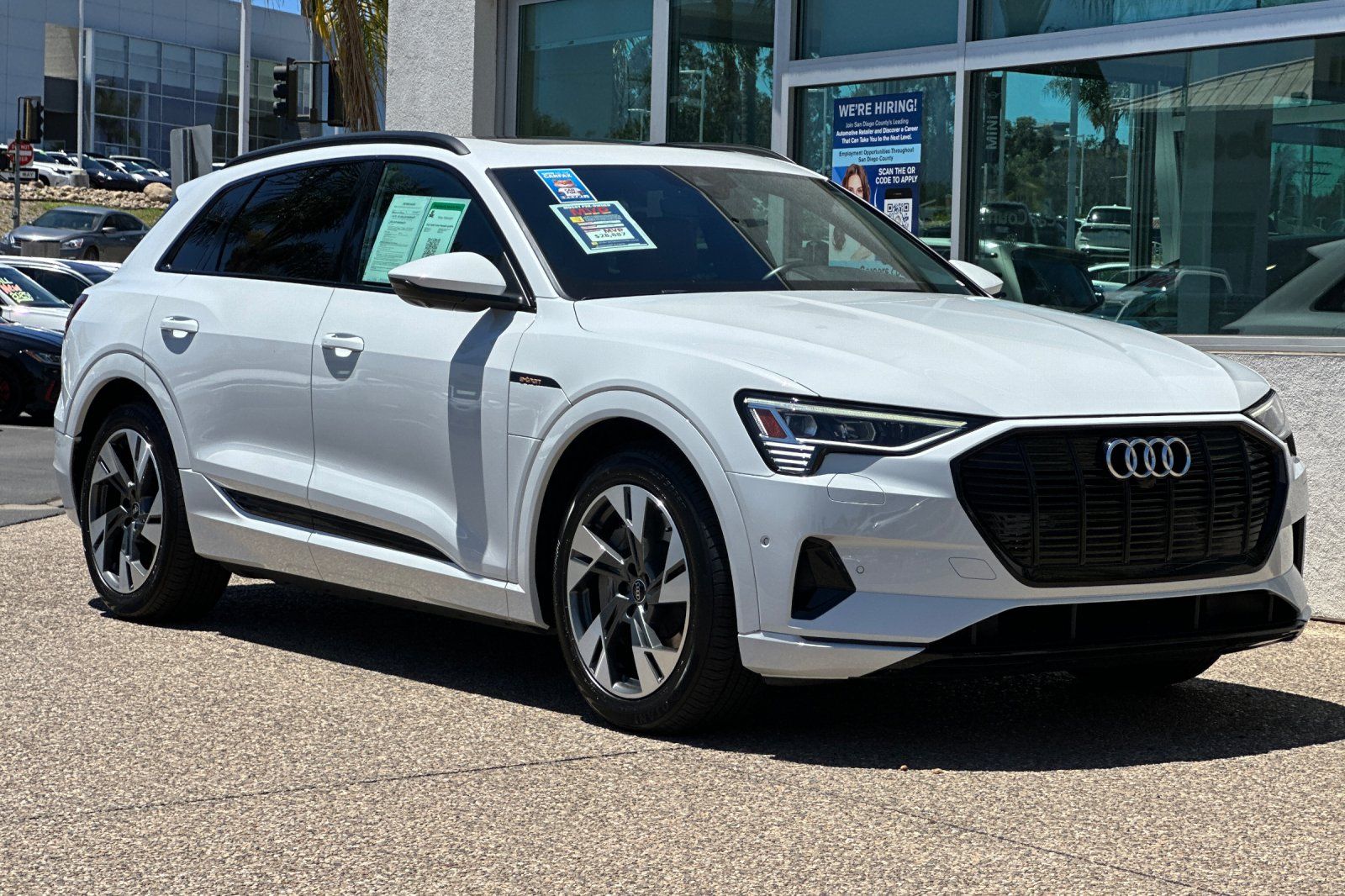 Used 2022 Audi e-tron Premium with VIN WA1AAAGEXNB009853 for sale in Escondido, CA