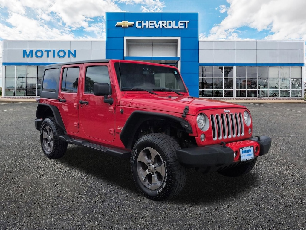 Used 2017 Jeep Wrangler Unlimited Sahara 4x4 SUV