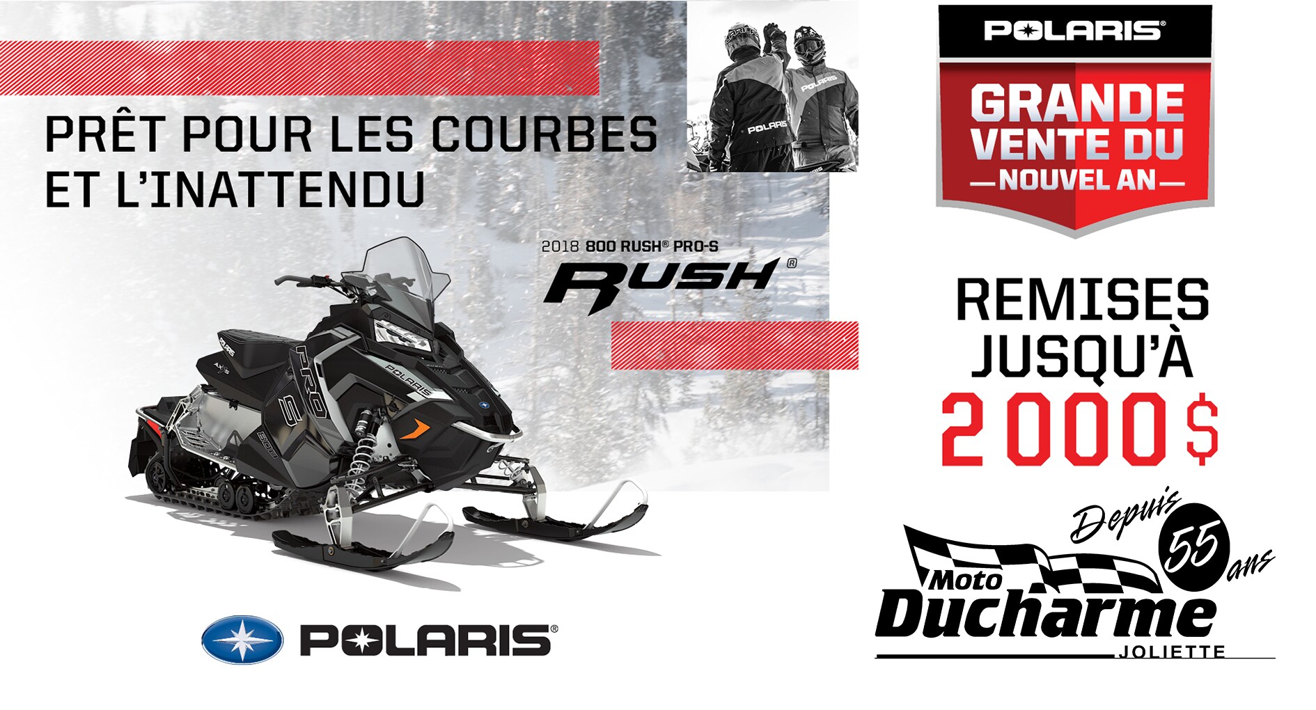 Concessionnaire de motos, VTT, et motoneige à Joliette Moto Ducharme