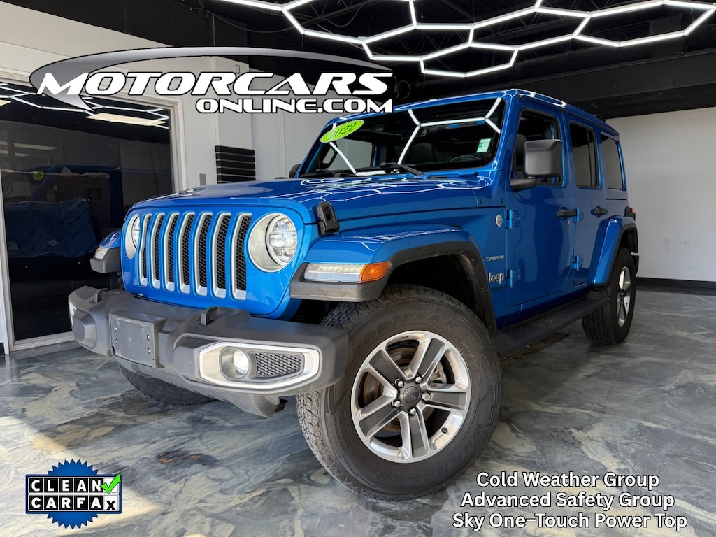 Used 2022 Jeep Wrangler Unlimited Sahara Altitude SUV