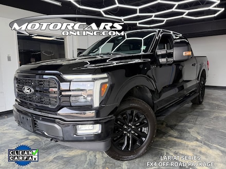 2024 Ford F-150 LARIAT Black appear FX4 Truck SuperCrew Cab
