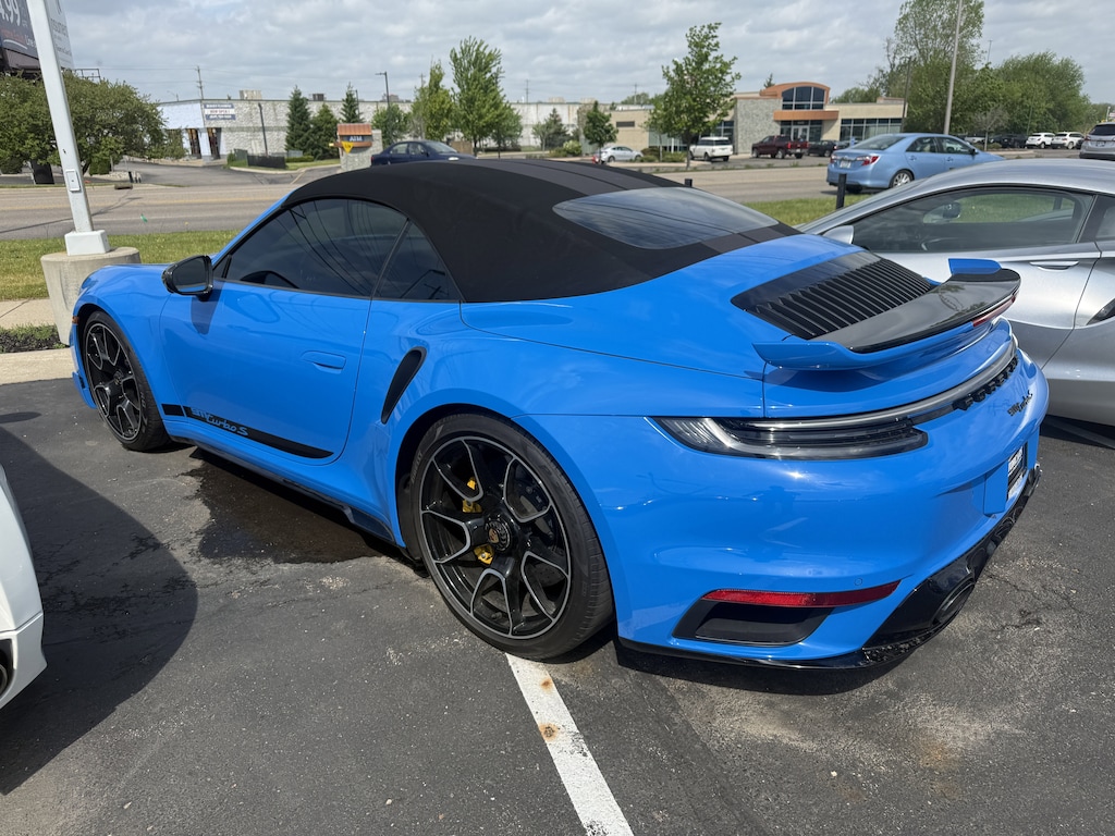 Used 2022 Porsche 911 Turbo S Cabriolet