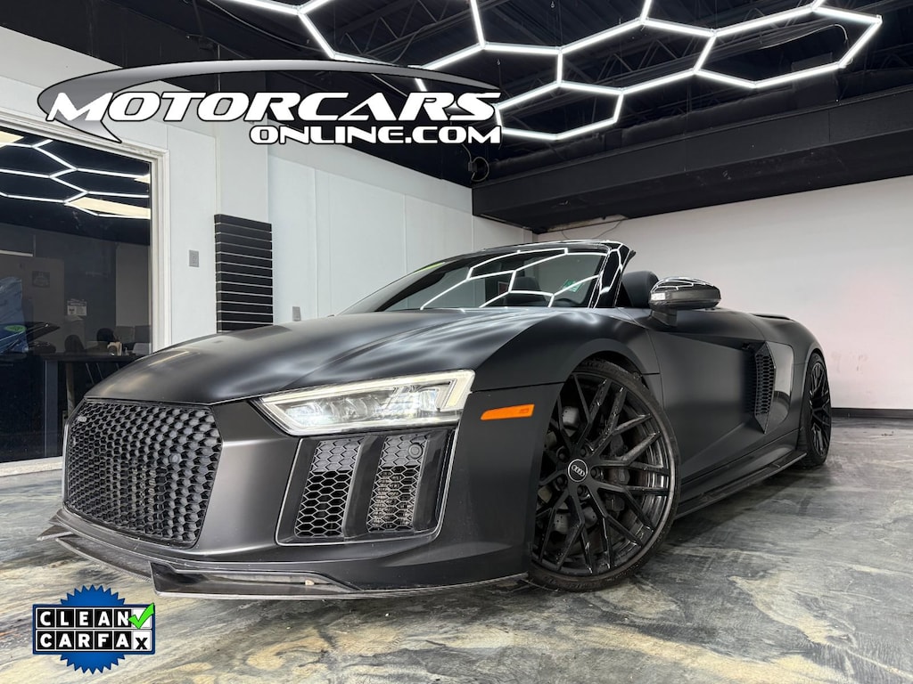 Used 2017 Audi R8 V10 Plus Spyder
